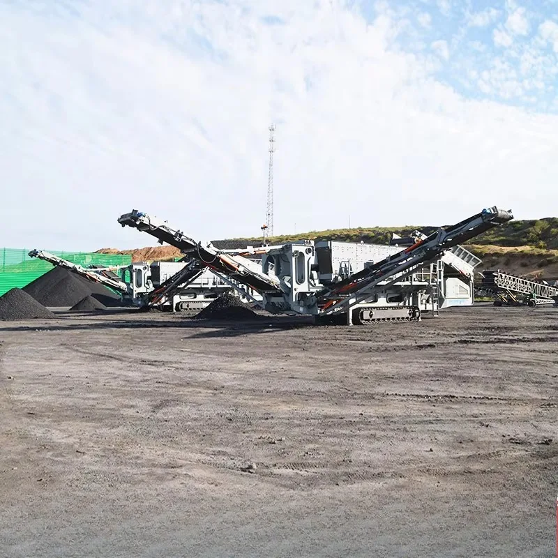 YG Mobile Crusher Machine Trailer Mounted Mobile Crushing Plant for Aggregate Production Road Building High Efficiency