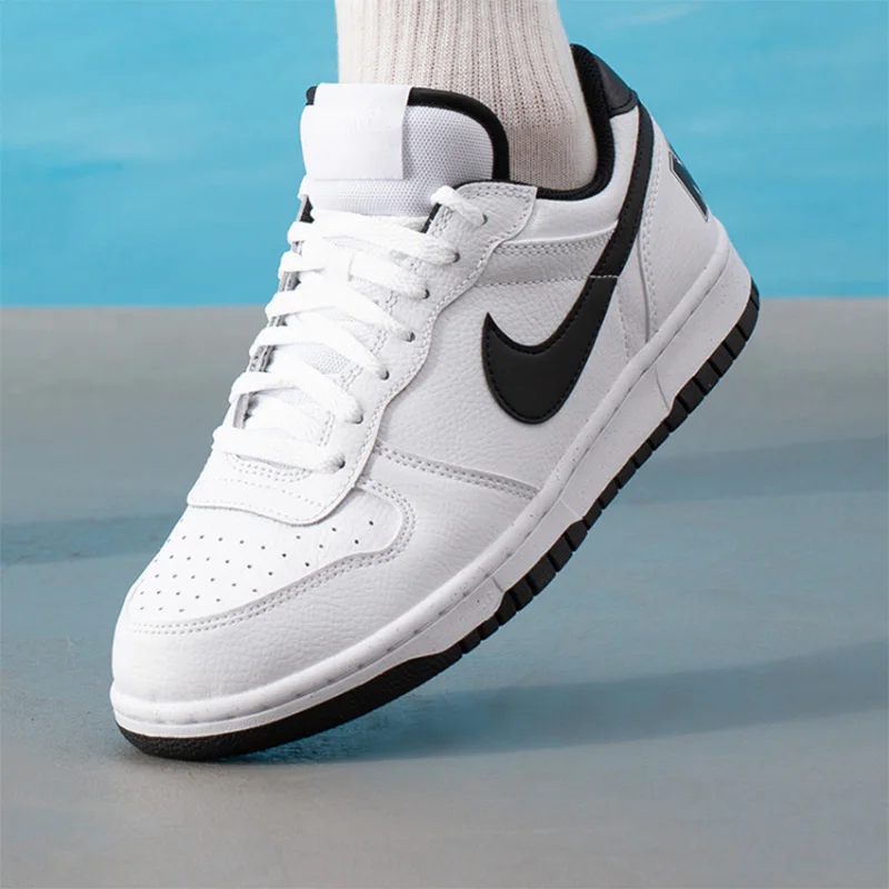 NIKE Men's Shoes - Board Shoes - BIG NIKE LOW Low-Top Lightweight Sports Shoes - Casual Shoes 355152-109