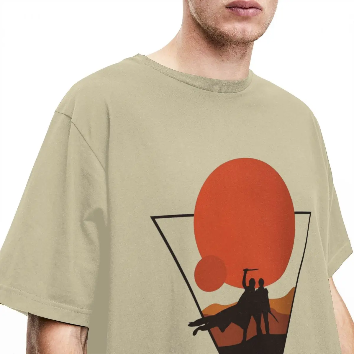 الكثبان الرملية أراكيس الصحراء للرجال النساء تي شيرت الاشياء محب تيز تي شيرت 100% القطن هدية فكرة الملابس #2