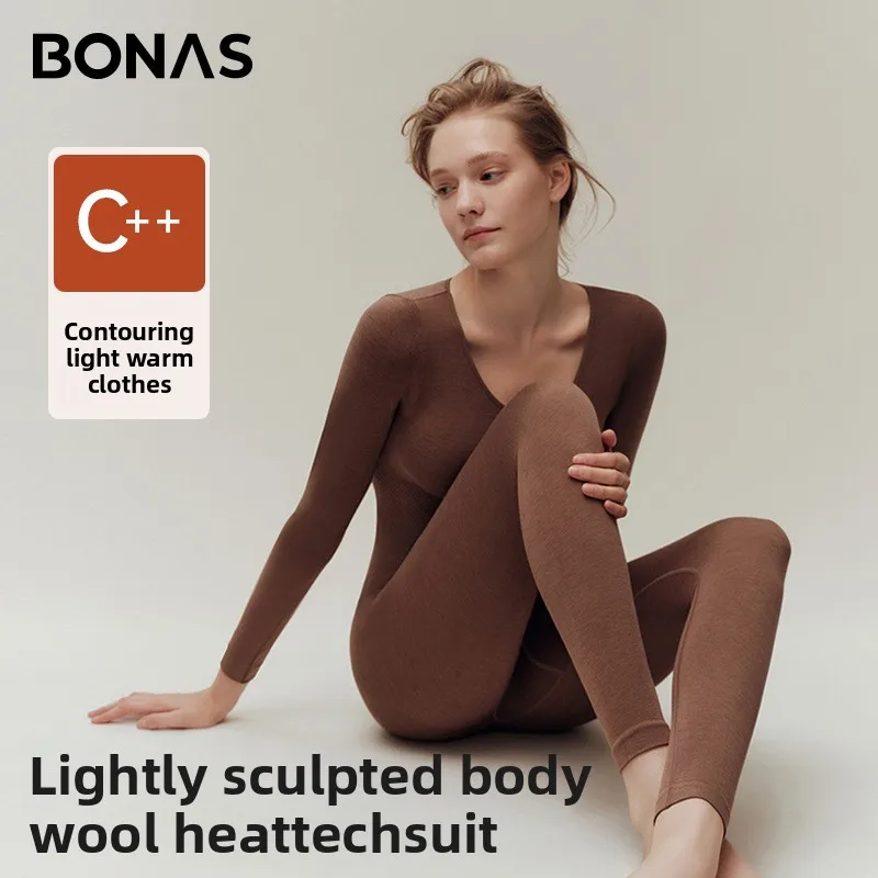Women's Slim Fit Merino Wool Thermal Underwear