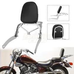 For Yamaha Virago 125 250 XV125 XV250 1989-2011 Motorcycle Rear Passenger Backrest Sissy Bar Luggage Rack