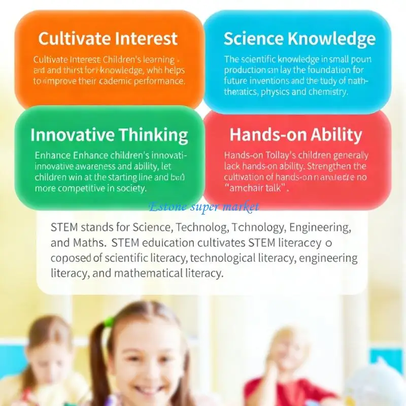 090B DIY Wooden Educational Toy for Children Promoting STEM Skills and Logical Thinking