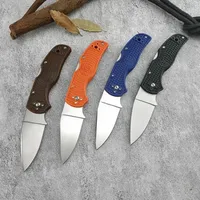 C41 Folding Knife Nylon Fibre Handle 8Cr13Mov Blade Wilderness Hunting Survival Emergency Sharp Defense Easy To Carry Multi-tool