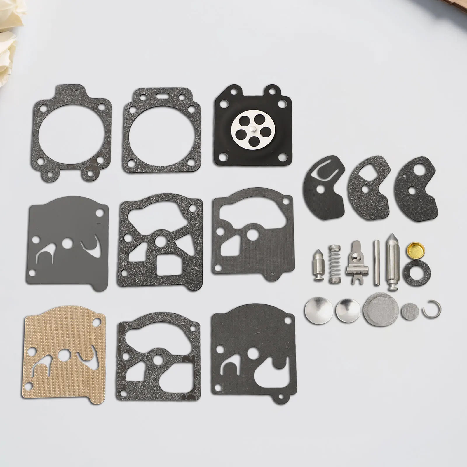 Reliable 5 Pack of Carburetor Diaphragm Kits for Enhanced Performance on For K10For WaT For Wa & D10For WaT Engines