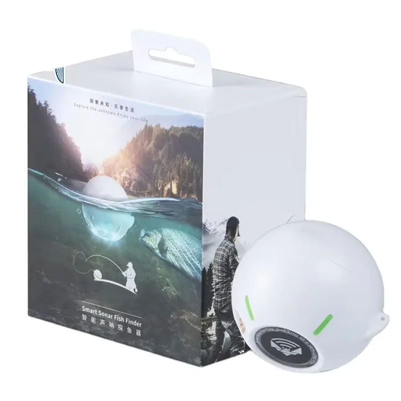 HD Smart Ultrasound  Camera Portable Wireless GPS Mobile Phone Fishfinders Underwater Visual Sonar Ball Technology