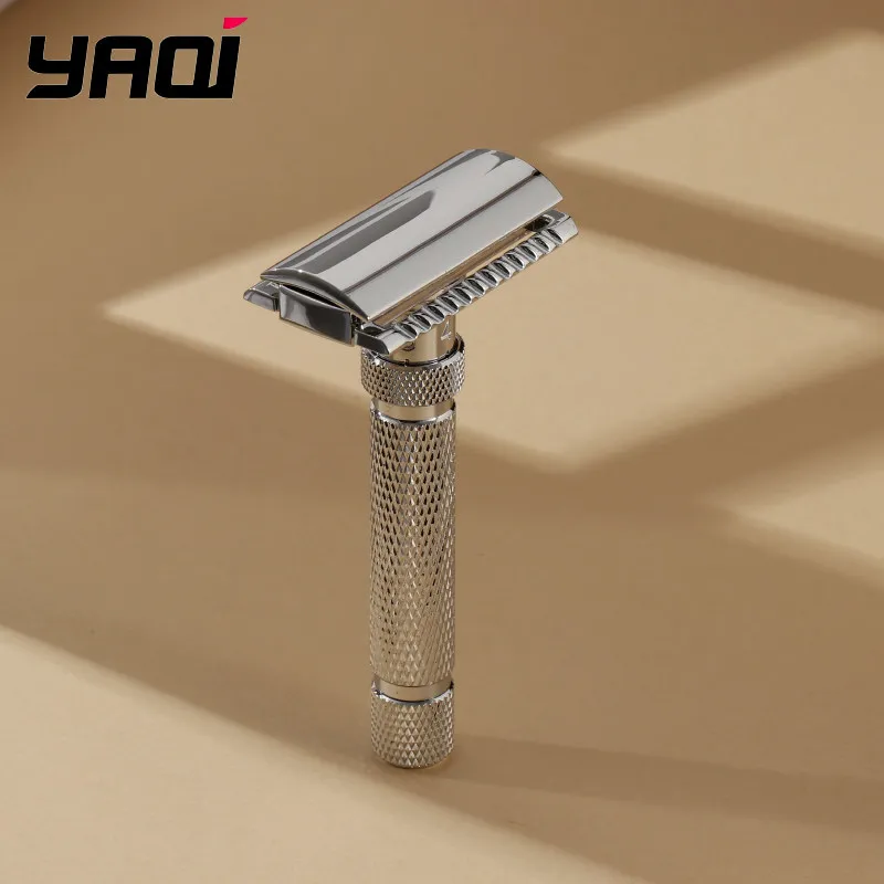 afeitadora-de-seguridad-yaqi-2026-ajustable-the-final-cut-color-cromo-profesional-para-hombre-para-barba