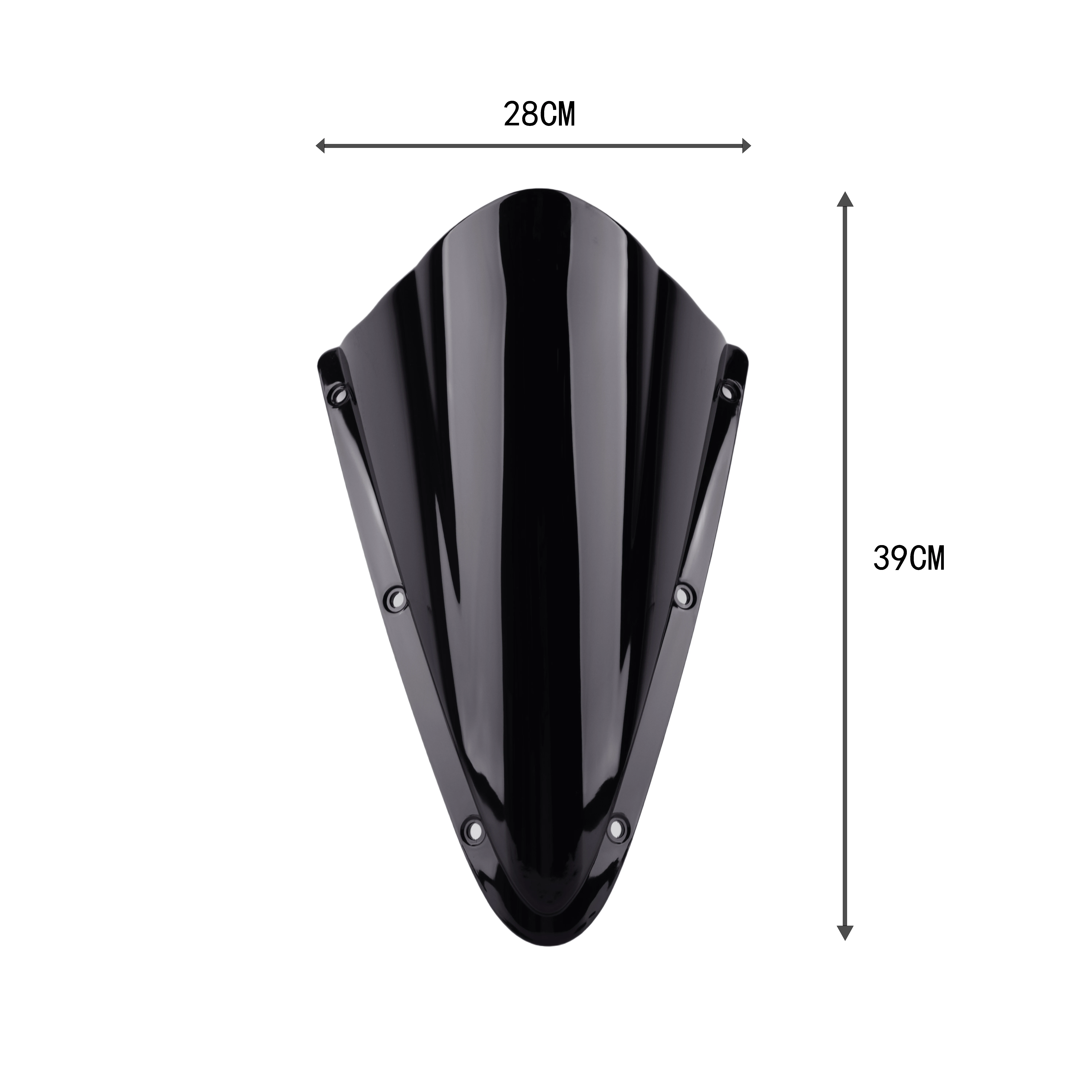 Motorrad-Windschutzscheibe für Yamaha YZFR125 2014–2018 YZFR 125