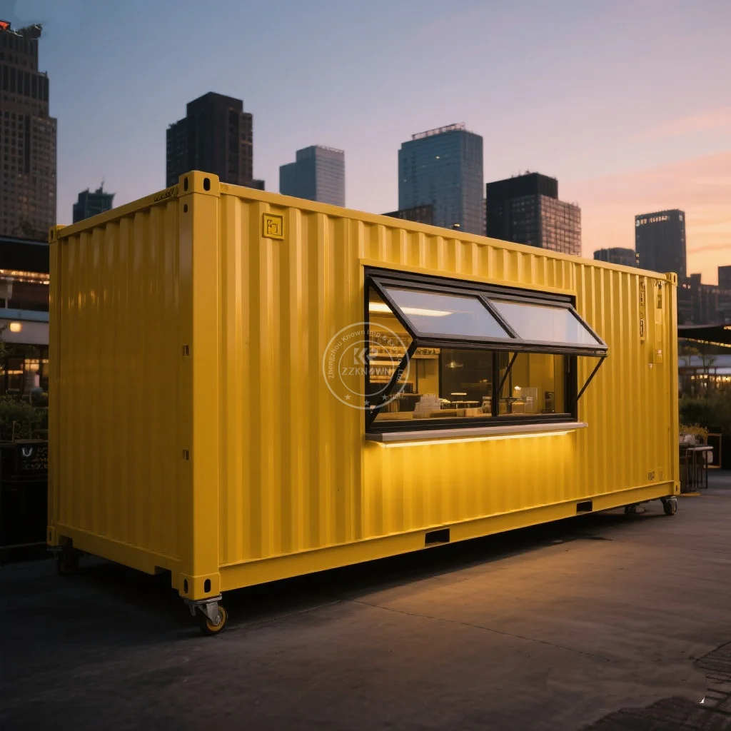 

Custom Commercial Container Food Van Concession Food Trailer Street Mobile Food Truck Cart Fast Food Trailer