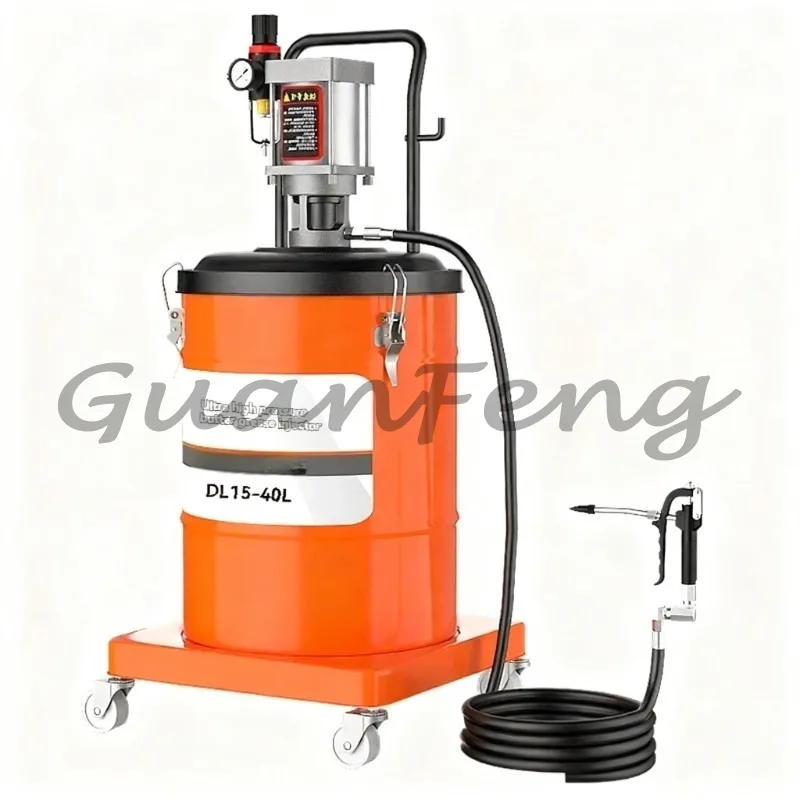 6000 PSI Pneumatic Grease，High Pressure Grease Injector for Automotive, Truck & Industrial Machinery Lubrication