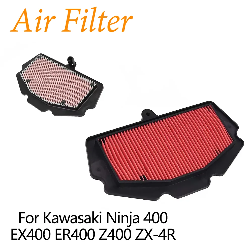 

For Kawasaki Ninja 400 EX400 ER400 Z400 ZX-4R ZX4R ZX 4R EX ER 400 2018-2023 High Flow Motorcycle Air Filter Intake Cleaner