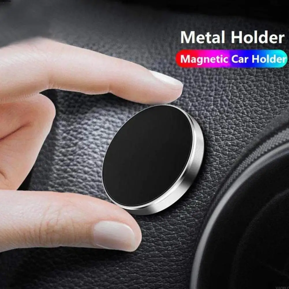 Magnetic Car Phone Holder Universal Car Phone Stand For IPhone Dashboard Wall Mounted Car Magnet Sticker