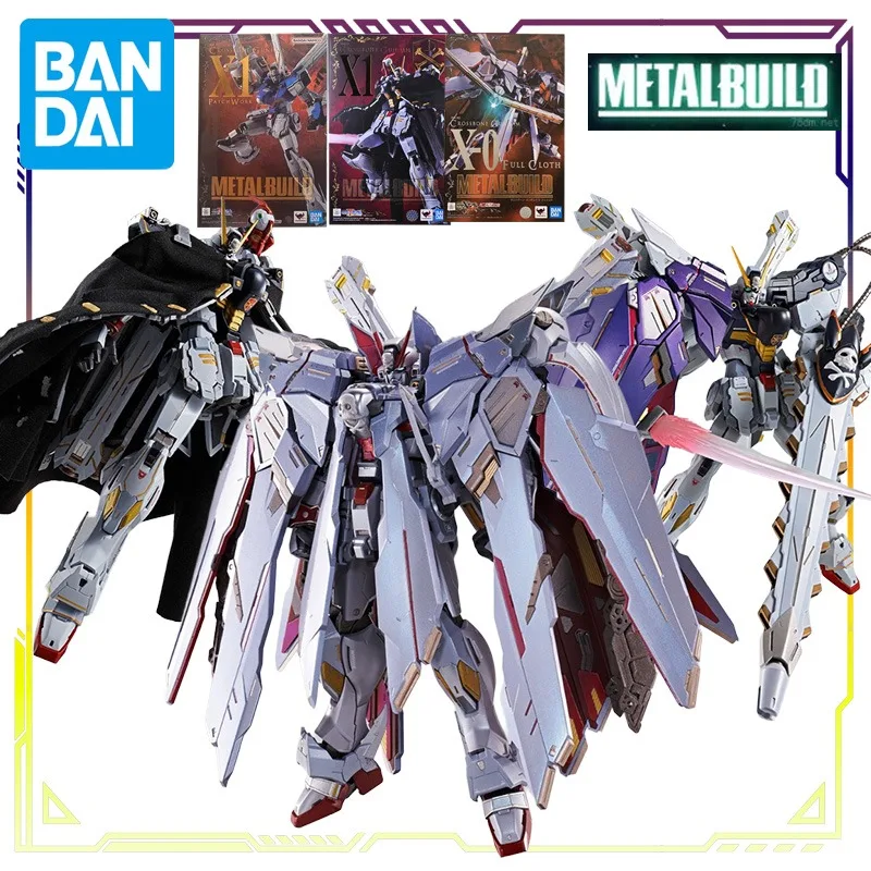 

BANDAI оригинальная серия METAL BUILD Pirate Up to X-0, полное покрытие, экшн-фигурка, модель игрушки, подвижная модель, украшения, подарки для мальчиков