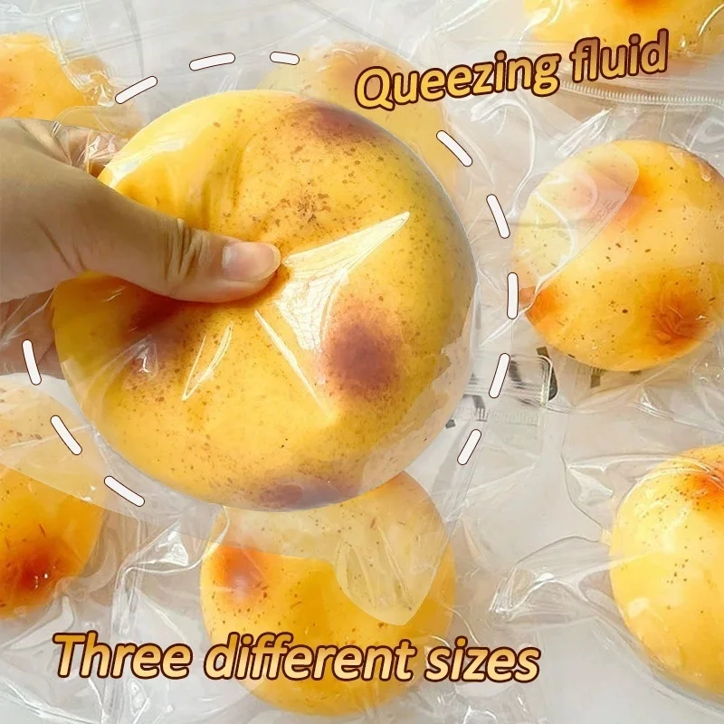 Simulation Potato Fluid Ball Elastic Slow Recovery Decompress Anxiety Release Vent Toy Have 4cm 6cm 9cm Size Squishy Squeeze Toy