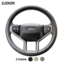 Hand Sewing Car Steering Wheel Cover Wrap Volant For Haval H6 3rd Generation 2021 2022 2023 Braid on Steering-Wheel Protector