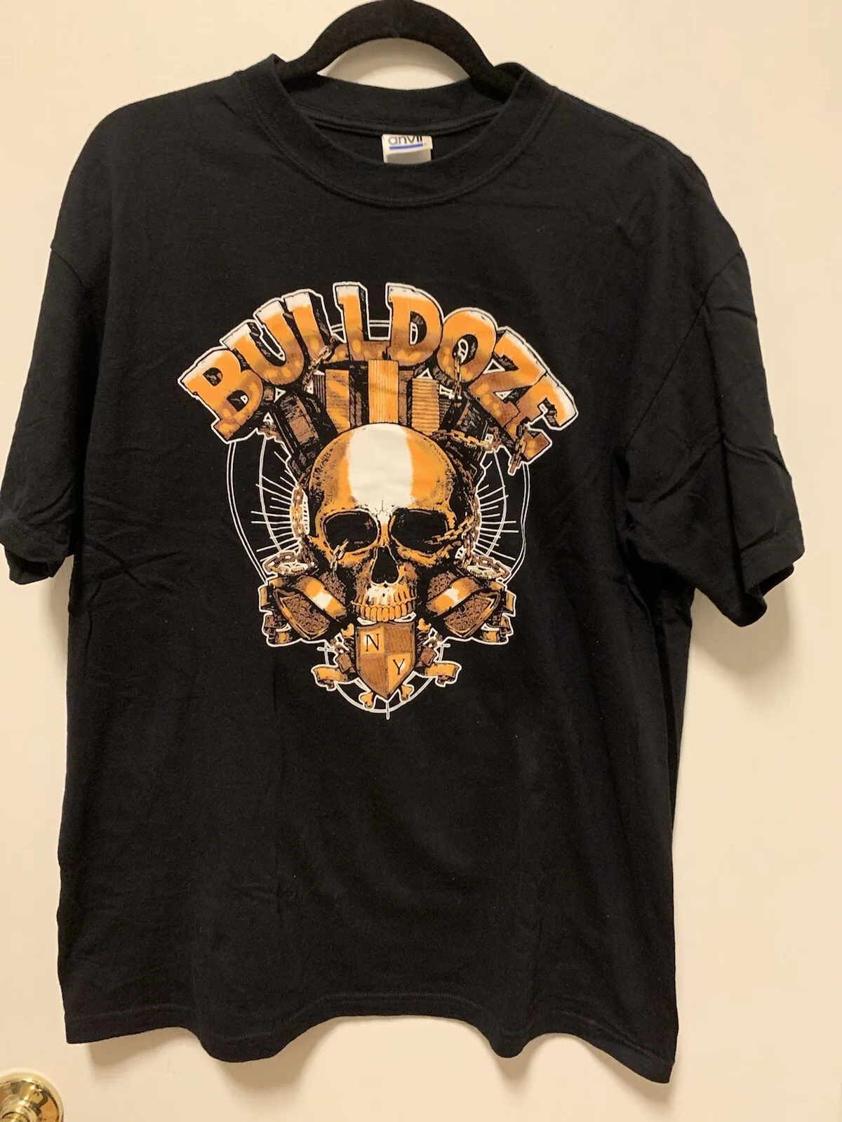 Bulldoze Shirt NYHC Agnostic front Judge Merauder Cromags Sick If It All Warzone