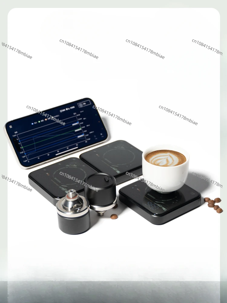 Extraction Data Monitoring EM Kit Coffee Pressure Sensor Intelligent Flow Rate Chronograph Coffee Scale Kit