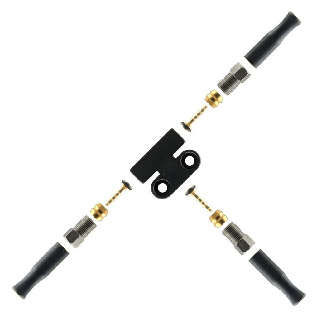 Brake Mount Adapter 1-to-2 Adapter Custom Angle Configurations Dual Output 45 Degree 90 Degree Brake Adapter Bicycle Brake