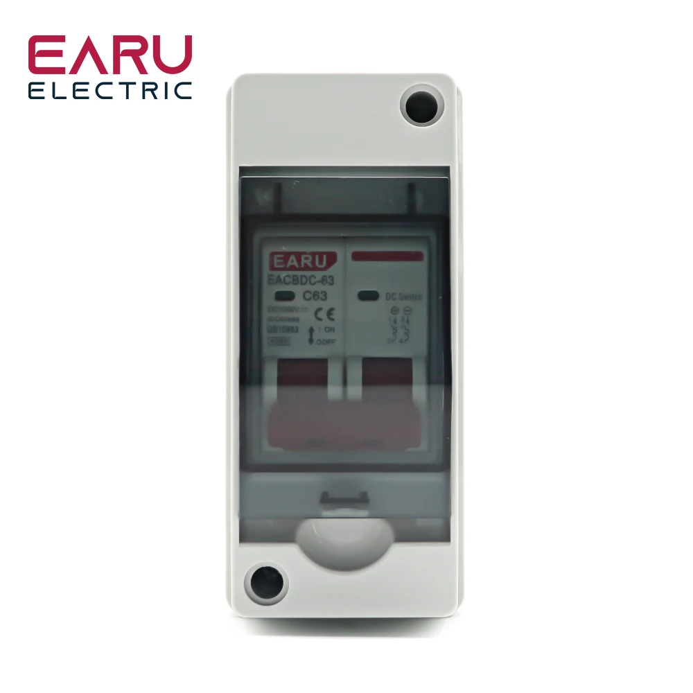 HT-2 Plastic Waterproof IP65 Outdoor Panel Installation Junction Distribution Box with circuit breaker combination MCB DPN DZ47