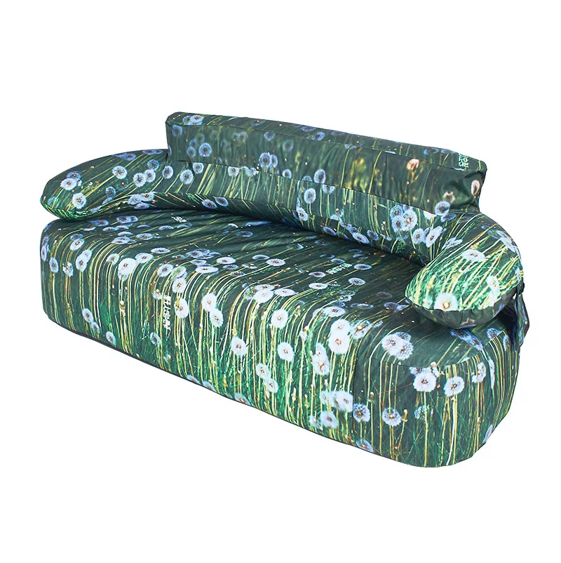 

Outdoor inflatable sofa beach sleeping bag camping picnic inflatable pad household double inflatable sofa tatami sofa