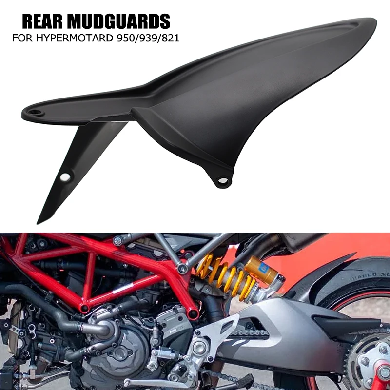 

Rear Wheel Mudsling Inner Fender Mudguard Extension Splash Guard Fit For DUCATI Hypermotard 950/939/821 SP Hyperstrada 939/821