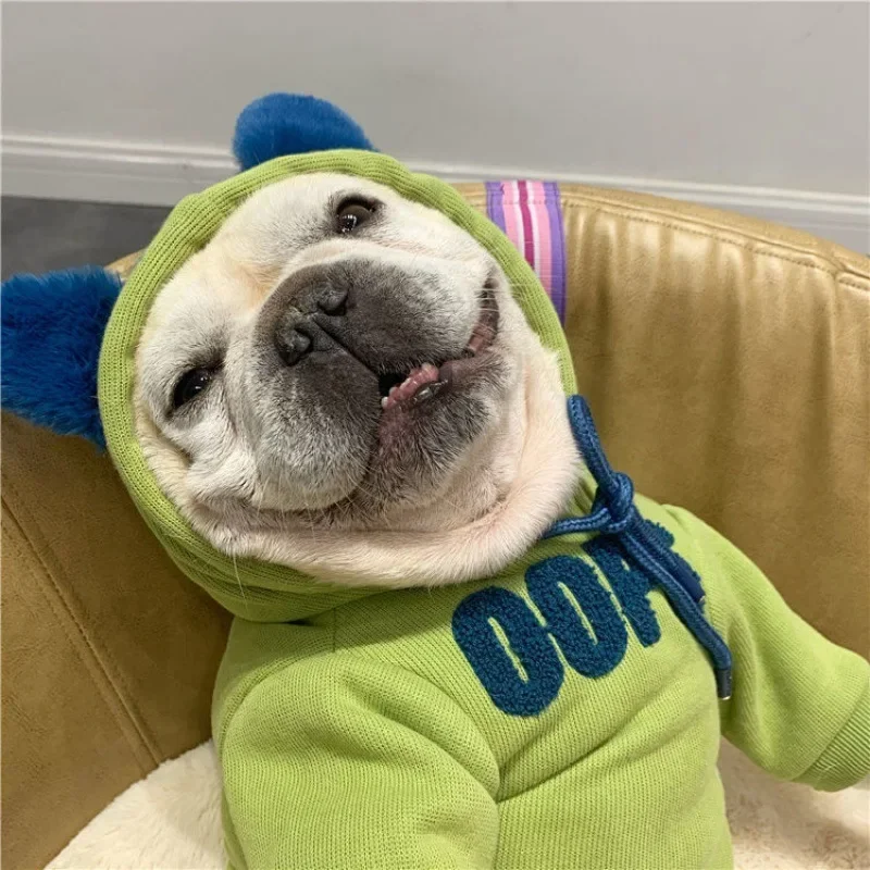 Winter Pet Dog Sweatshirt Clothes for Small Medium Dogs Warm Fleece Zipper Dog Hoodies Chihuahua French Bulldog Jacket강아지 겨울옷