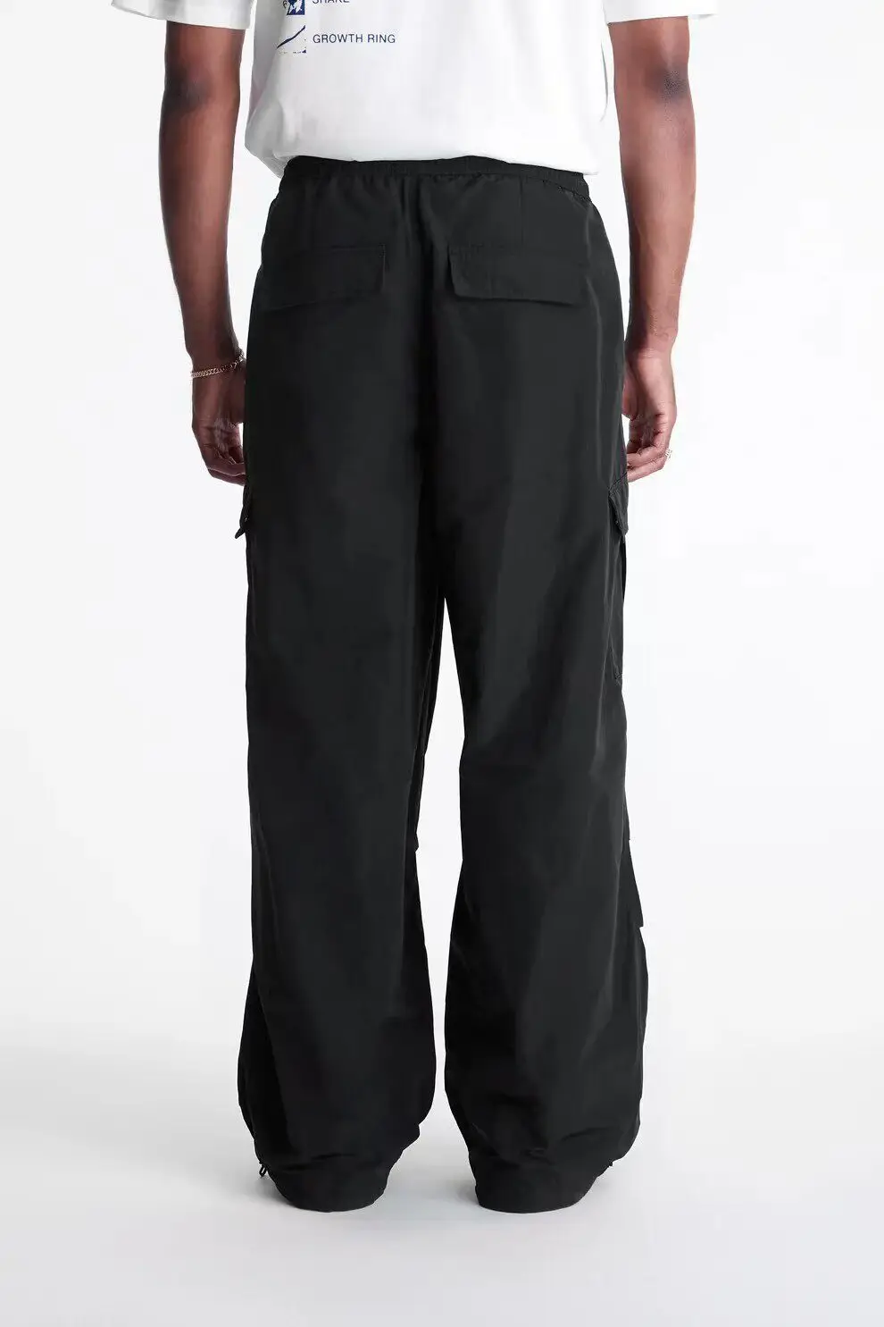 RC Outdoor Supply Emerging Niche Solid Color Straight Casual Paratrooper Multi-pocket Outdoor Functional Pants