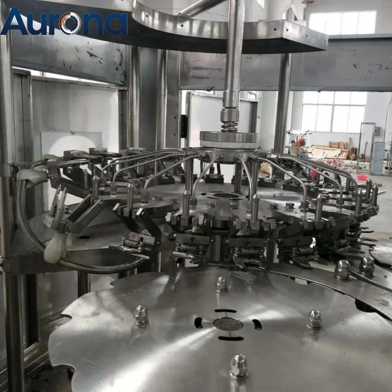 【Industrial】Small Scale PLC Controlled Pure Water Bottle Packing Filling Capping Machine XGF8-8-3 2000ML