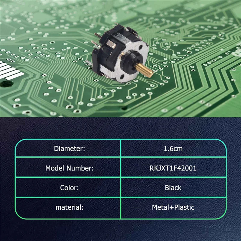 AC62-RKJXT1F42001 4-Way Switch Car Navigation Encoder Key Rocker Switch With Push Switch Encoder