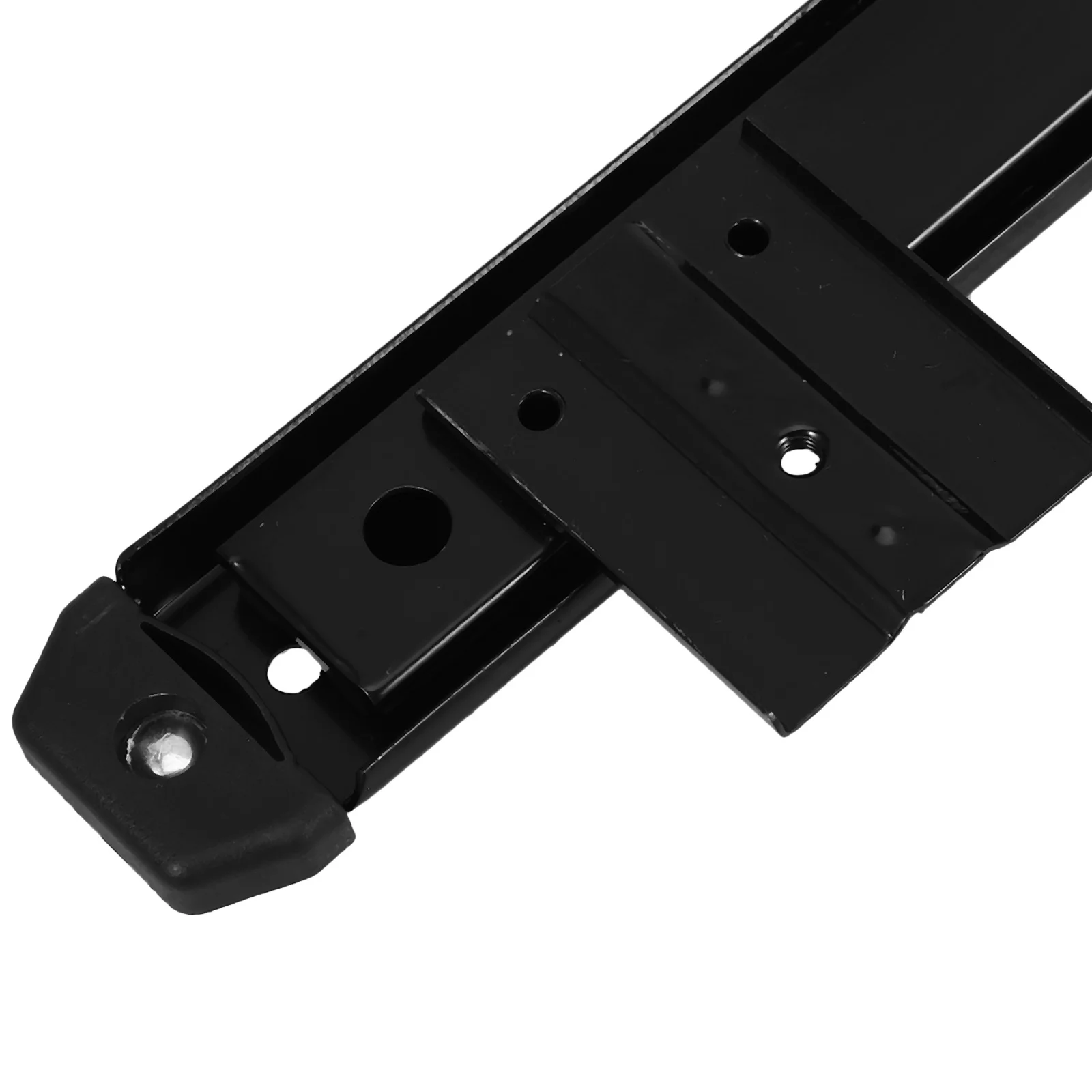 1Set Keyboard Tray Slide 27Inch Heavy Duty Steel Wire Guide Rail for Computer Table Side Mount Drawer Glides Drawer Guide Slide