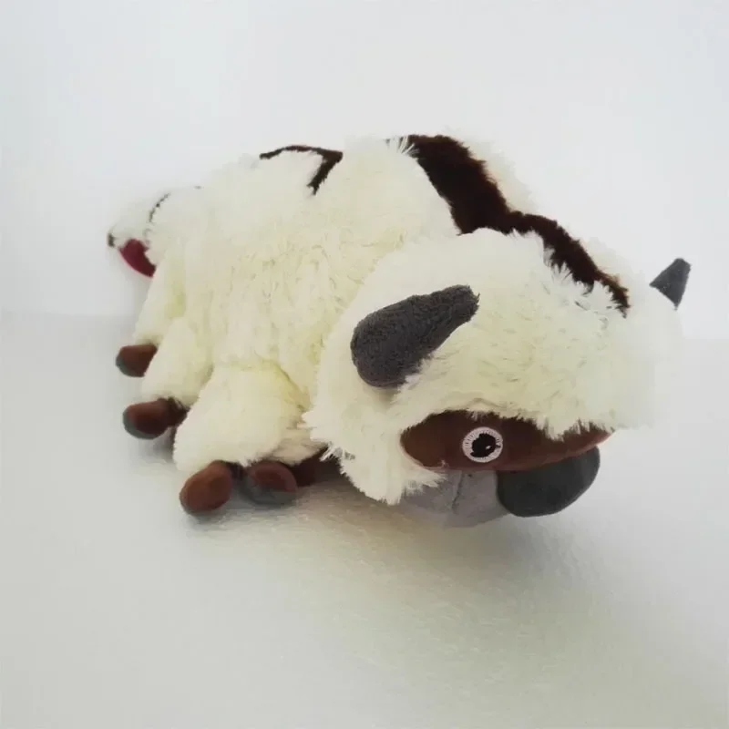 [ Funny ] 45CM Anime Kawaii Avatar Last Airbender Appa Plush Toy Soft Juguetes Stuffed Animal Brinquedos Doll Kids baby Toys