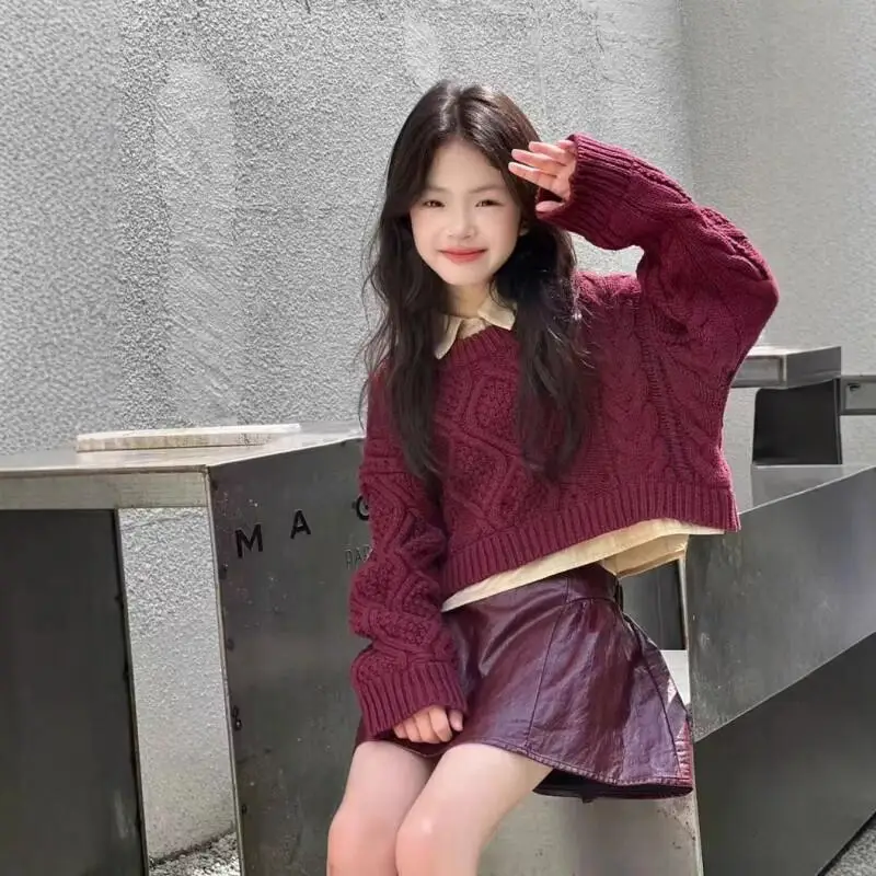 

Kawaii осенне-зимний комплект из трех предметов с длинными рукавами для девочек, куртка на хлопковой подкладке, модная студенческая куртка с капюшоном, повседневная детская одежда