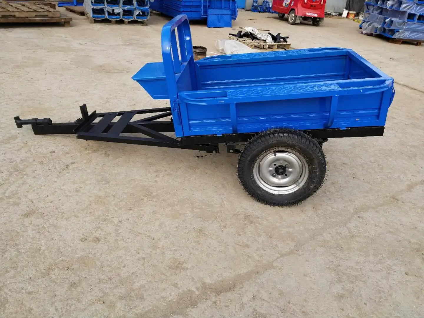 2025Pequeno reboque de trator de jardim agrícola