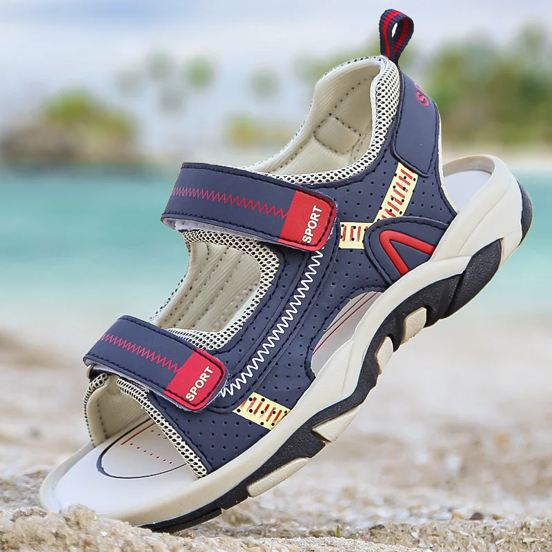 

Summer Breathable Sandals Children's Beach Shoes Boys and Girlss Shoes Student Casual Sandals Anti slip Wear Resistant Footwear