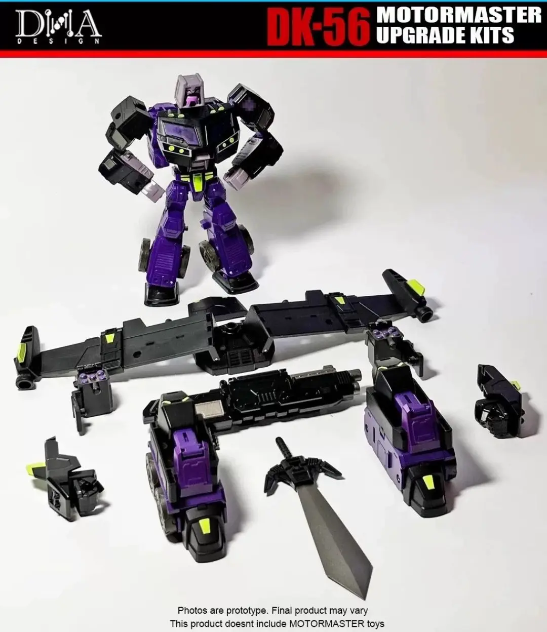 Nuevos juguetes de transformación de ADN Robot, Kits de actualización DK-56 DK56 para accesorios de Motor Legacy United Annited Universe