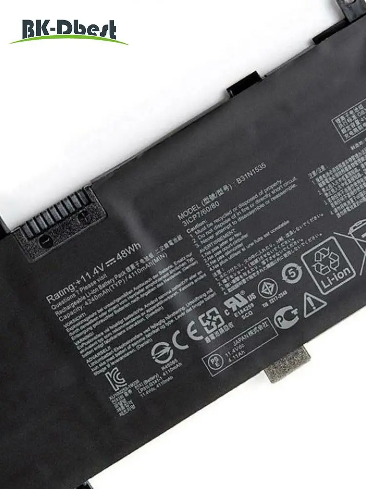 BK-Dbest Laptop Battery for Asus ZenBook UX310 UX310UA UX310UQ UX310UF UX410 UX410UA UX3410UA UX410UQ U4000U U400UQ UX410UF