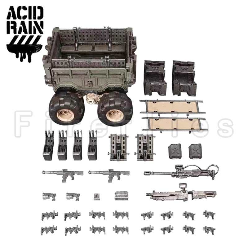 1/18 3.75inches Acid Rain Action Figure FAV-AP18 303rd  Trailer Set Anime Collection Model Toy