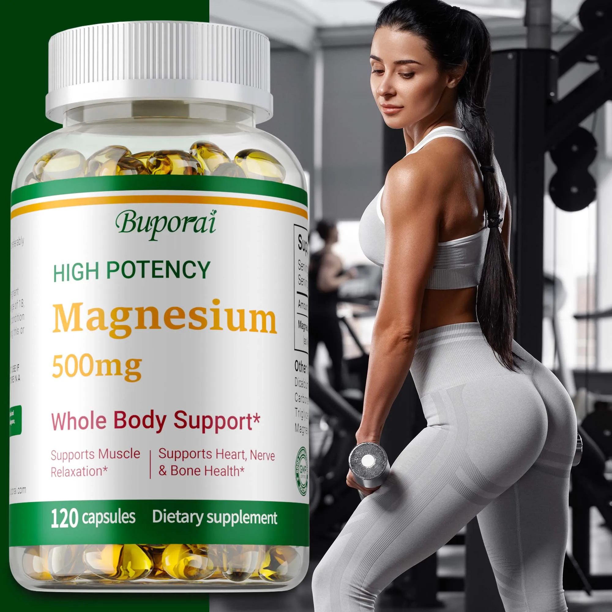 

Высокомощная магниевая добавка — высокая абсорбция, успокаивает нервы, поддерживает здоровье костей и мышц, энергетический метаболизм