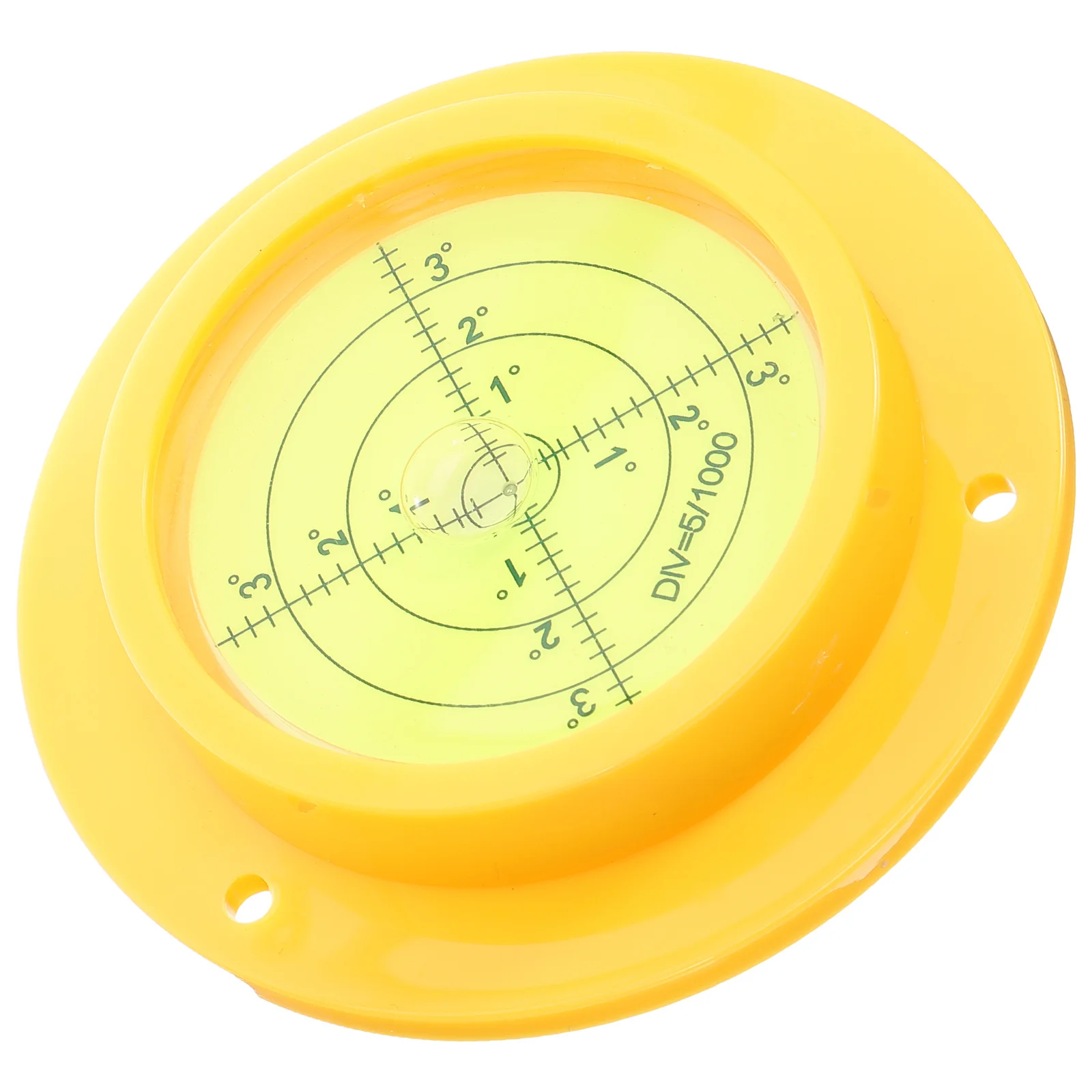 Bubble Level Round Small Base Portable Spirit Level for Rv Refrigerator Camper Tripod Speaker Adjustment Measuring Tool