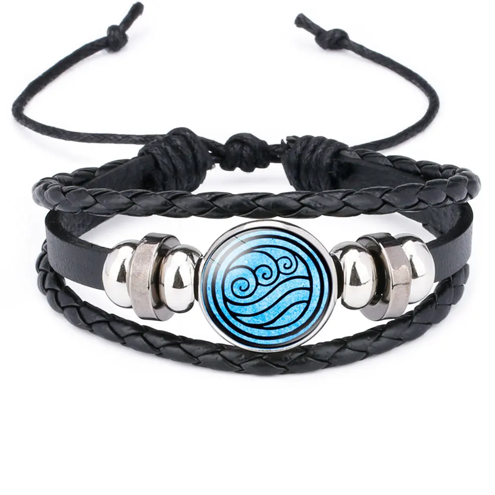 Reincarnation Weaving Hand Bracelet Adjustabl Cowhide Bracelet Handmade Bracelet in 9 Colors