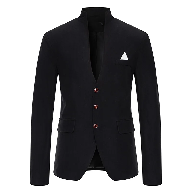 L2061 Suit men\'s Korean style slim jacket groom wedding dress business work professional formal suit best man