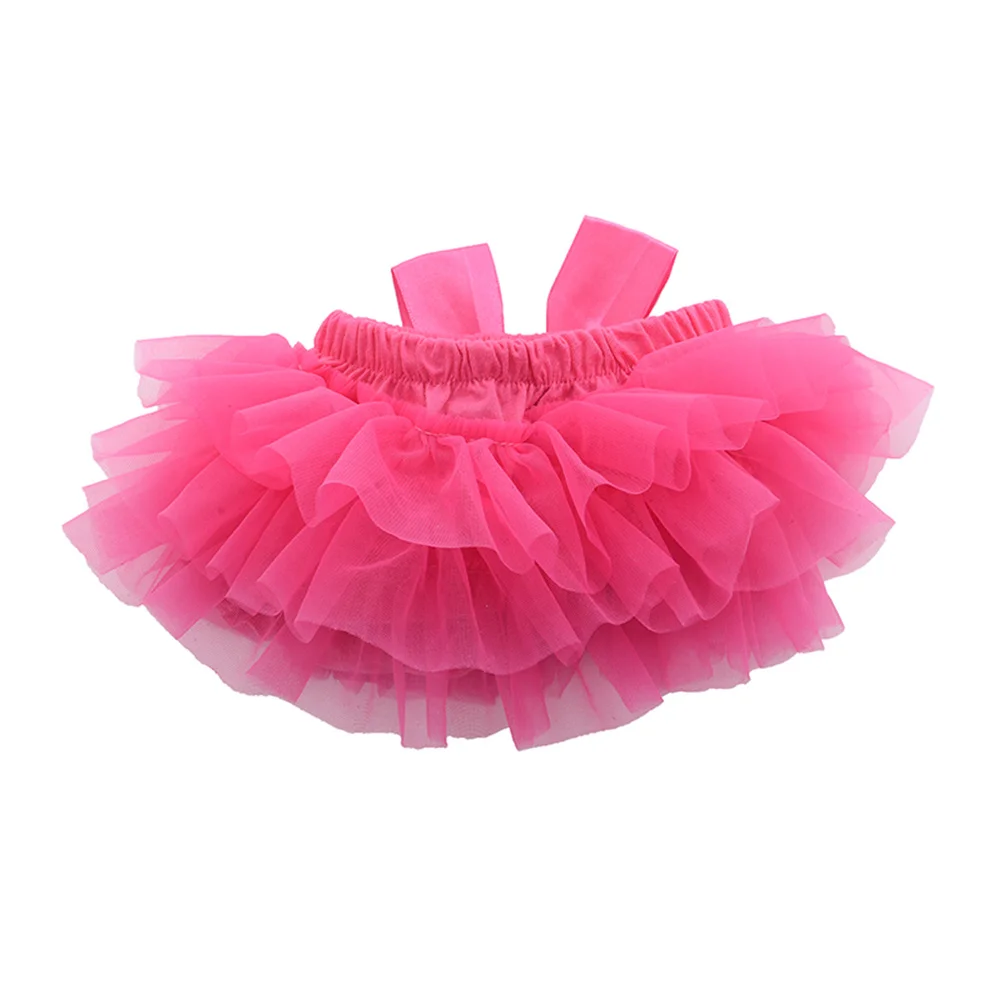 

1 шт., детская юбка, юбка-пачка для девочек, атласный пояс, размер L, розовое платье для новорожденных на день рождения, аксессуары для одежды для фотосъемки