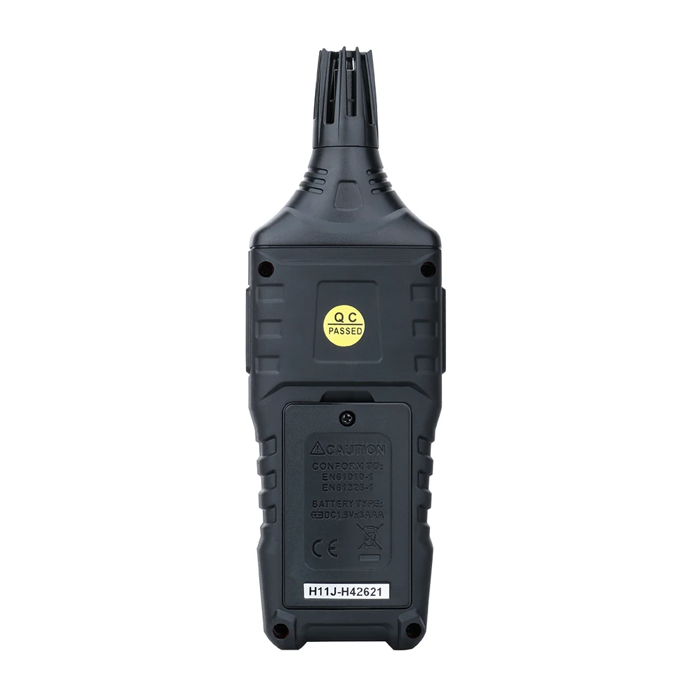 Medidor Digital de humedad y temperatura, termómetro interior para el hogar, higrómetro, pirómetros de mano, Detector de medidor de humedad