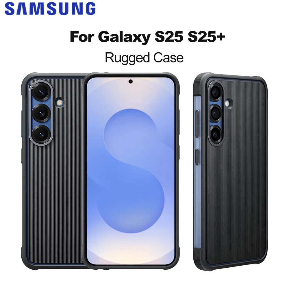 

Оригинальный прочный чехол Samsung для Galaxy S25 S25+, прочный защитный чехол, прочный
