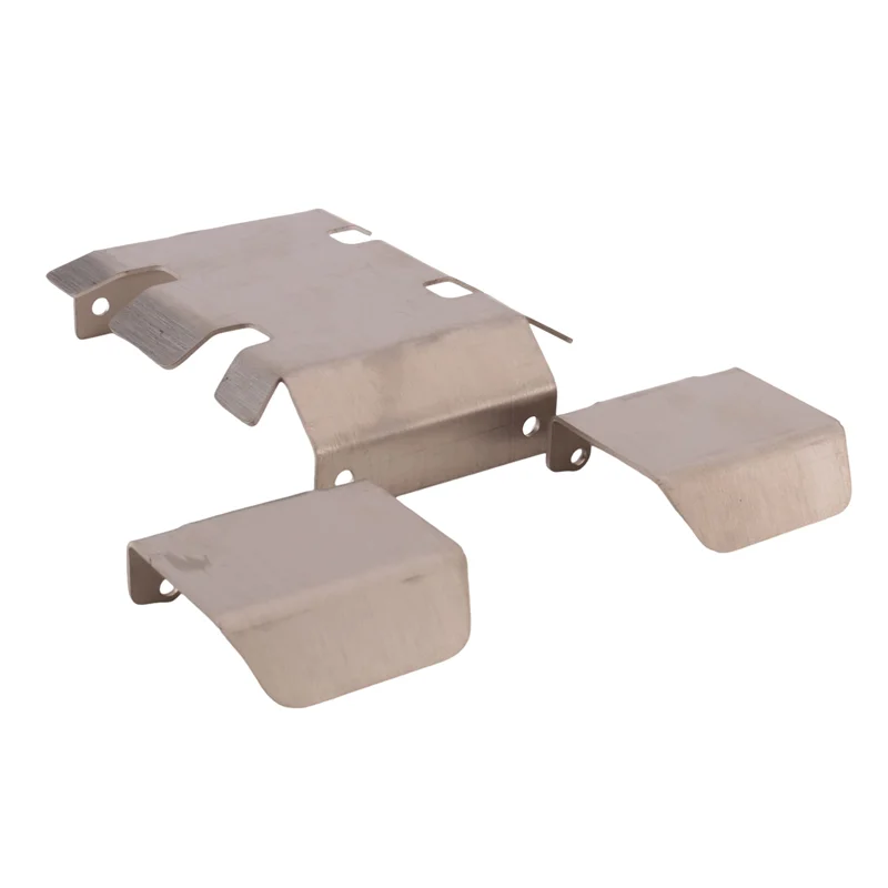 

A45F-Stainless Steel Chassis Armor Axle Protector Skid Plate For MST CFX CMX RC Track Car Upgrade Accessories