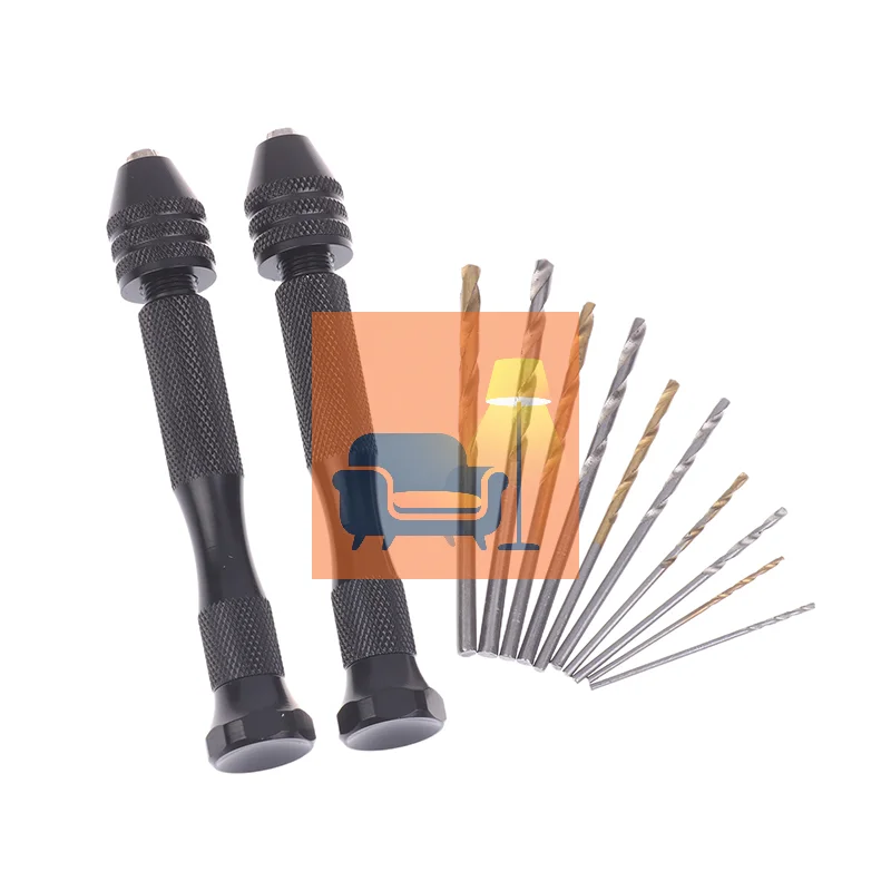 50 قطعة الدقة دبوس ملزمة هواية الحفر مع نموذج تويست اليد لقمة ثقب مجموعة عالية السرعة ثقب افتتاح DIY بها بنفسك أداة الحفر