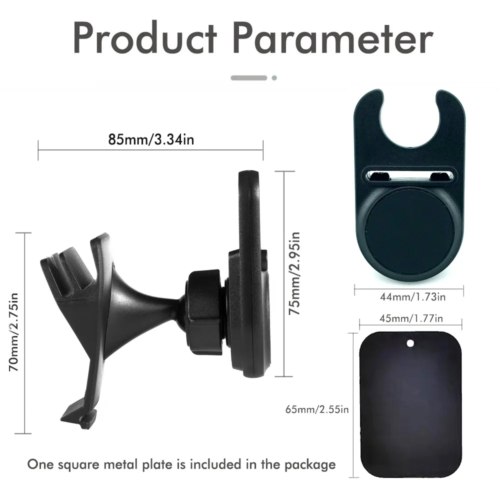 حامل هاتف مغناطيسي لتركيب فتحة تهوية تسلا مع 360 درجة ° دوران للطراز 3/Y/X/S، ملحقات سيارة قابلة للطي بقوة شفط #4