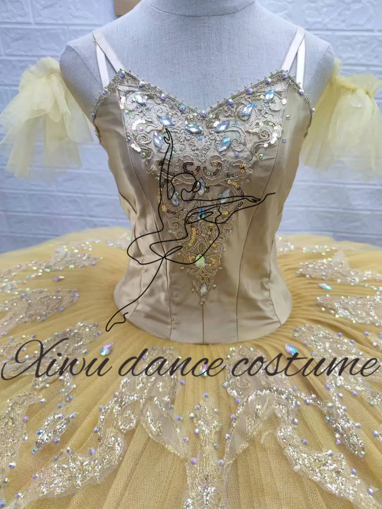 Professional high-quality custom-size ballet performance ballet costume high-end competition ballet dress