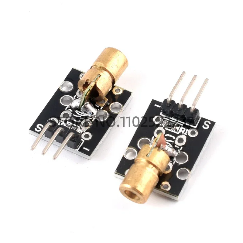 KY-008 650nm Laser sensor Module 6mm 5V 5mW Red Laser Dot Diode Copper Head for