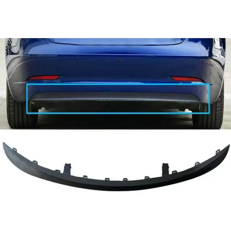 

Оригинальный задний бампер, нижняя накладка, нижняя панель, задний спойлер, 1 шт., для Tesla Model 3, совершенно новый