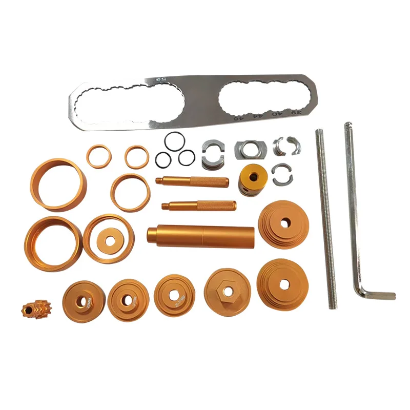 Bicycle thread/press-in center shaft 24-30 shaft core, loading and unloading tool